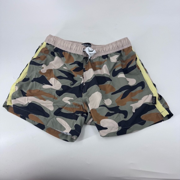 Staunch Camo Swim Trunks for Men - Picture 1 of 8